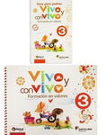 Pack Vivo y convivo 3+Guía para padres. Espiral del Saber ED15