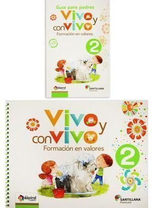 Pack Vivo y convivo2 + Guía para padres. Espiral del Saber ED15
