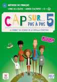 CAP SUR PAS À PAS 5 - LIBRO DEL ALUMNO + CUADERNO DE ACTIVIDADES - Éd. HÍBRIDA