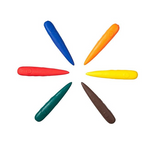 Crayones Cohete Kinder Crayons 6pzas
