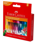 Crayones Faber-Castell 24 Piezas Crayon Jumbo