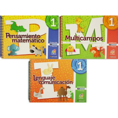 Pack Mate, Lecto y multicampos 3 años Horizontes