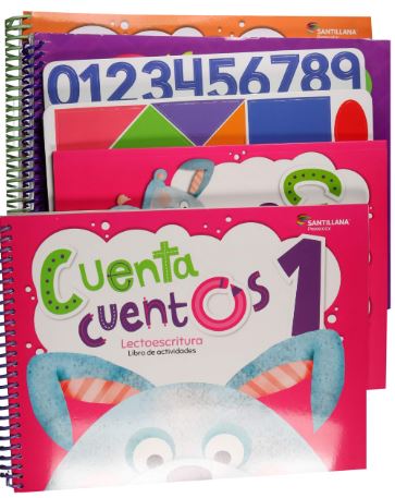 Pack Cuenta Trazos, Cuenta Cuentos Lect Escritura, Cuenta cuentas Mate 1. ED17