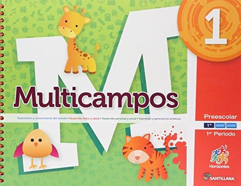Pack Multicampos 1. 3 años Horizontes Preescolar Alumno