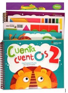 Pack Cuenta Trazos, Cuenta Cuentos Lect Escritura, Cuenta cuentas Mate 2. ED17