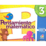 Pack Pensamiento Matemático 3 Horizontes Preescolar
