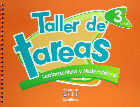 Taller de Tareas. Lectoescritura y Matemáticas 3 años