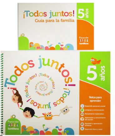 Pack ¡Todos Juntos! 3 Retos para aprender-Guía para la familia.